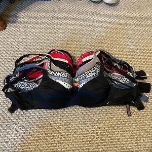 Used Victorias Secret 34C Bra Bundle- 10 bras total